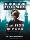 The Sign of Four By Sir Arthur Conan Doyle